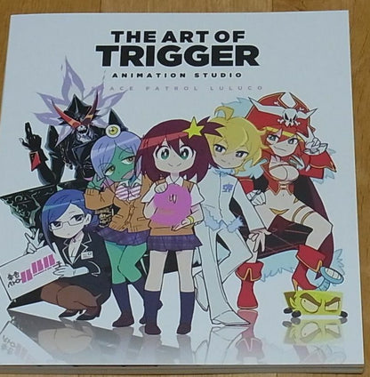 THE ART OF TRIGGER SPACE PATROL LULUCO VISUAL & SETTING ART BOOK 