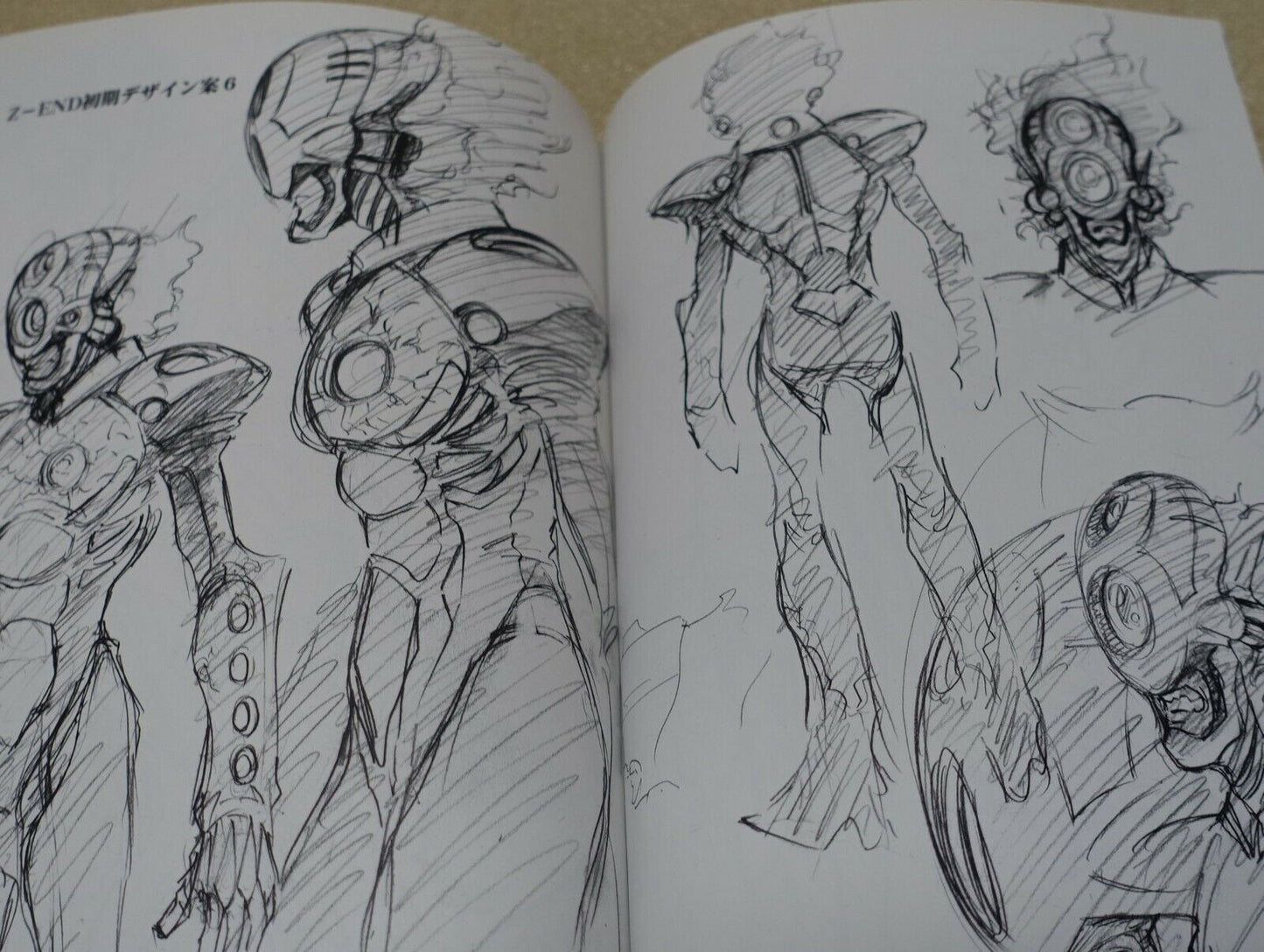 Kenichi Muraeda Hero Cross Line Illustration Work Book Muraeda Kenichi Rakugaki 