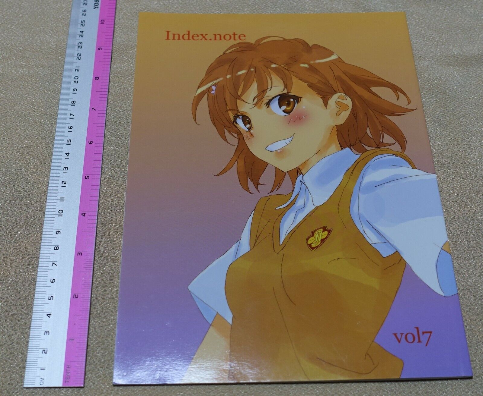 Yuichi Tanaka A Certain Scientific Railgun Designer's Art Book Index.note 7 