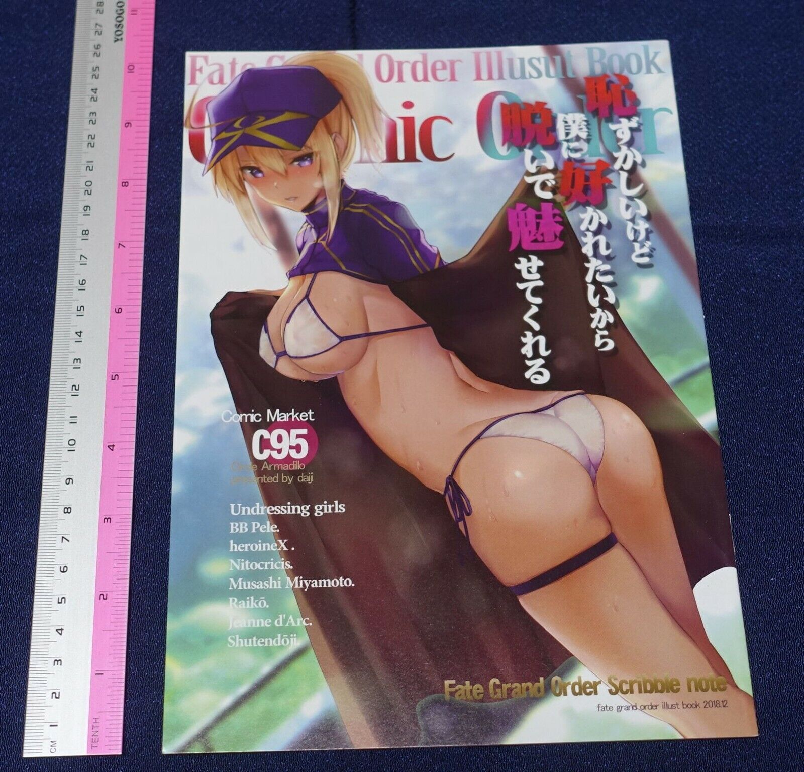 Armadillo daiji Fate FGO Servant Bikini Color Fan Art Book Fate Grand Order C95 