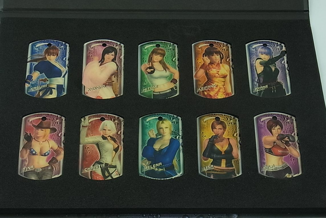 Dead or Alive 5 Metal Plate 10 pieces Set DOA 