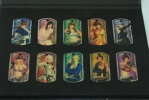 Dead or Alive 5 Metal Plate 10 pieces Set DOA 