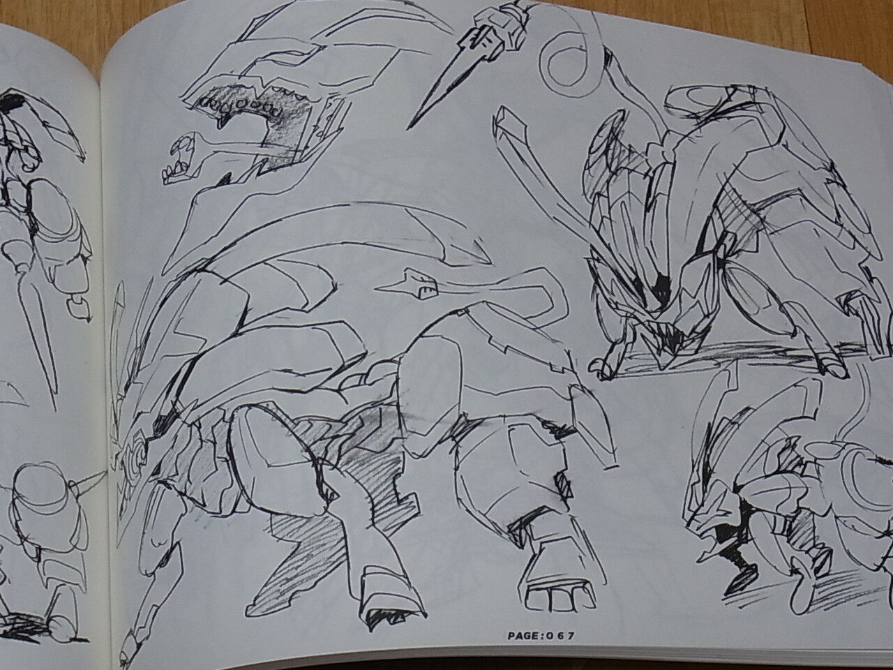 The Art of DIF Vol.XX DARLING in the FRANXX Design Art Book 132 page C95 
