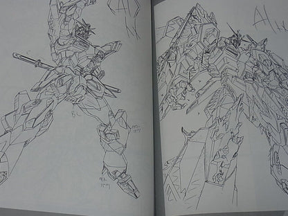 Masami Obari Robot Animation Art Work Book Gundam Iron-Blooded Orphans etc 