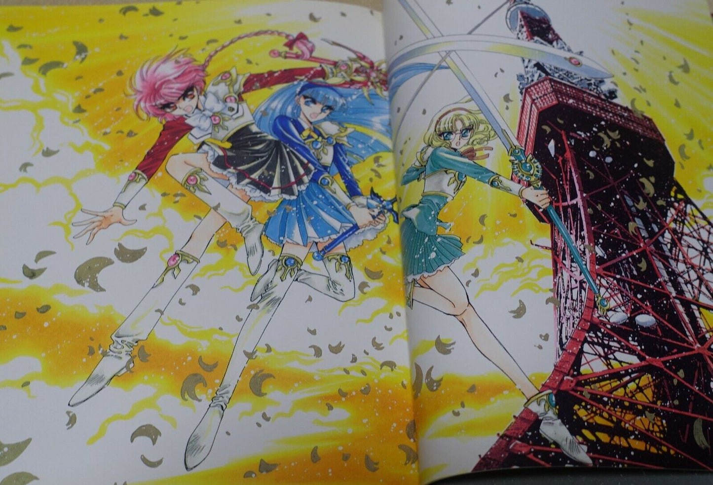 CLAMP Magic Knight Rayearth2 Illustrations Collection Art Book 
