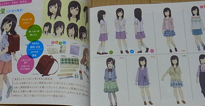 Non Non Biyori Character Key Frame Art Book 2 
