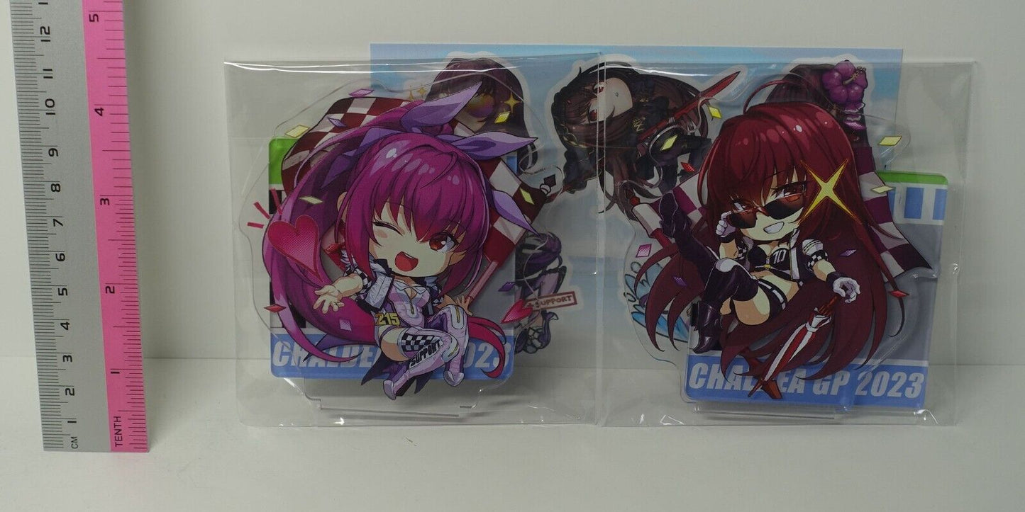 Okita Kun Fate Grand Order FGO SCATHACH Fan Art Acrylic Stand Figure & Sticker 