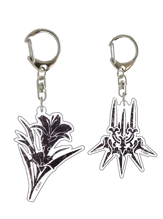 NieR Gestalt Replicant Automata Acrylic Key Chain Set Tears of Moon & YoRHa 