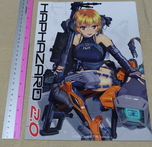 Nenchi Original Mechanic & Girls Color Art Book HAPHAZARD2 C96 