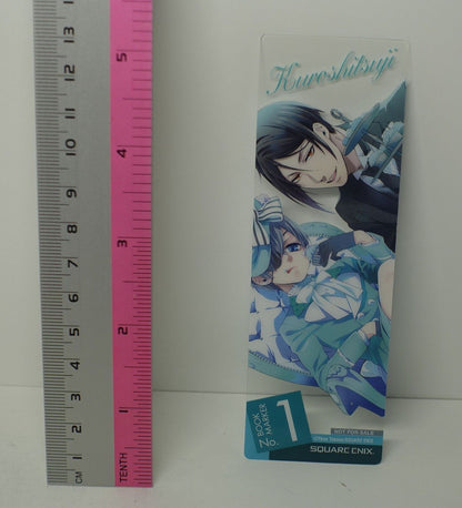 Black Butler PVC Clear Bookmark 