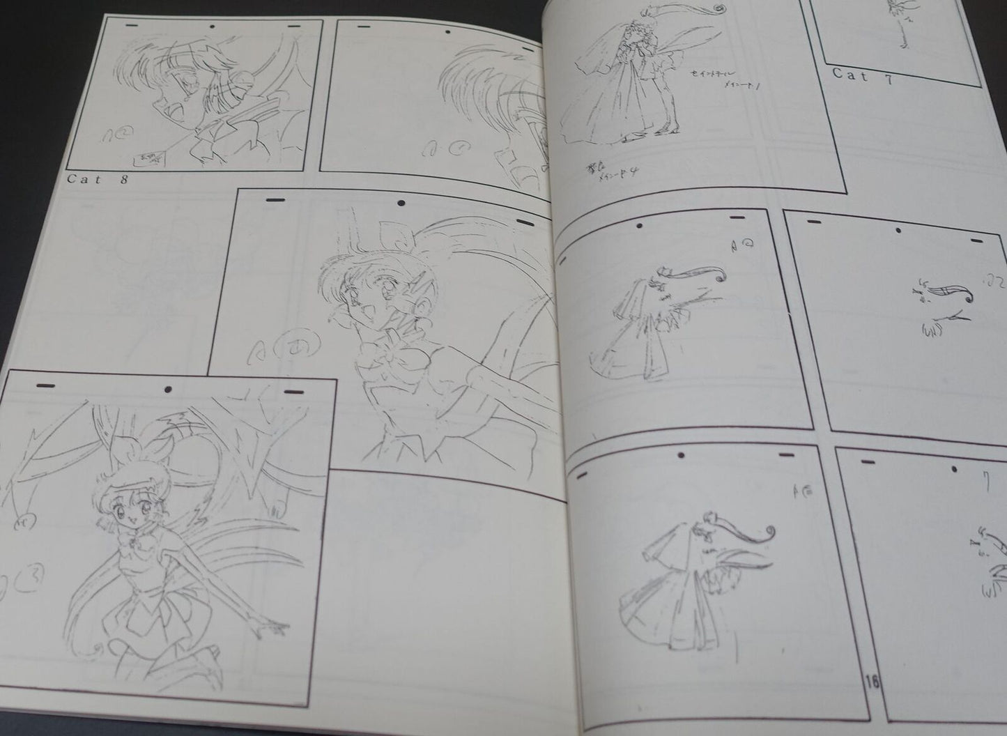 Animation Saint Tail Key Frame & Illustration Art Book Gengasyuu vol.2 