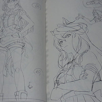 Yousuke Kabashima Uma Musume Key Frame & Illustration Art Book C96 