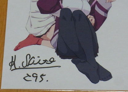 SSSS.GRIDMAN Little Witch Academia Staff Fan Art Kengo Saito 8 & autograph C95 