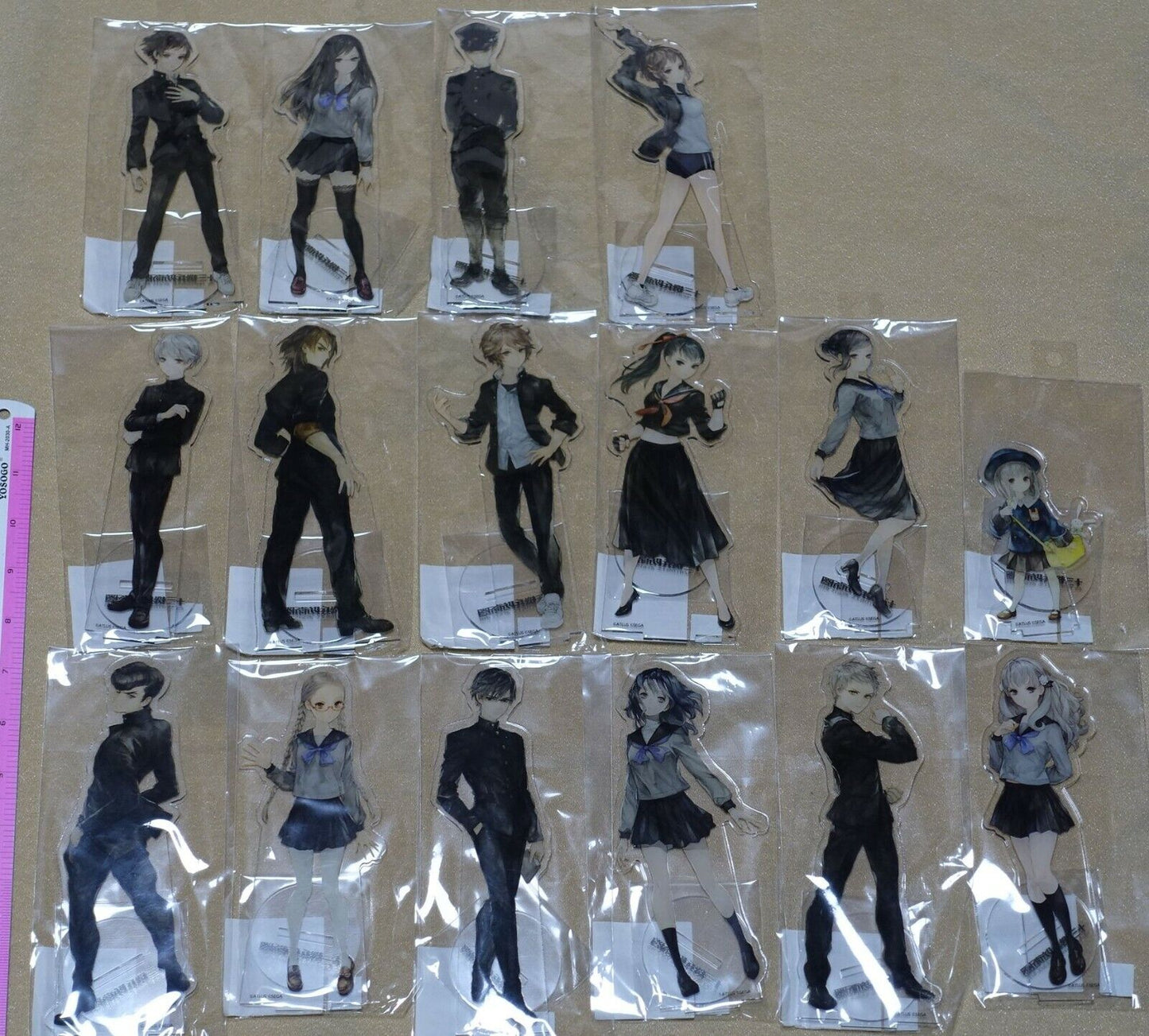 13 SENTINELS AEGIS RIM Acrylic Stand Figure 16 Characters Set 