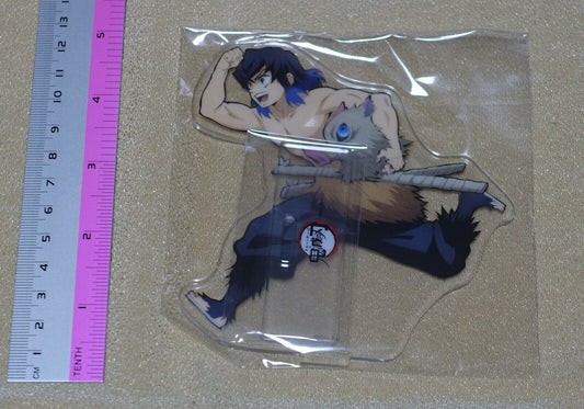 ufotable Kimetsu no Yaiba Demon Slayer Acrylic Stand Figure Inosuke Hashibira 