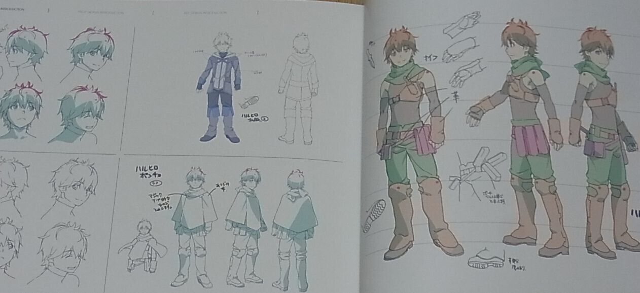 Grimgar of Fantasy and Ash Characters Setting & Back Ground Art Book 