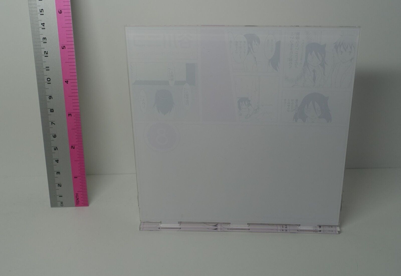 No Matter How I... Watamote Comic Vol.8 Diorama Acrylic Stand Figure no package 