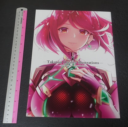 Takatun Quality Xenoblade 2 Color Fan Art Book Illustrations Xenoblade2 
