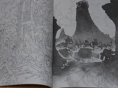 YOH YOSHINARI Illustration Art Book Dead Wood Designs Very Rare 138page 