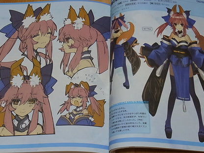 TYPE-MOON Fate EXTRA material Limited Version Arco Wada 226 & 50 page 