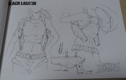 Black Lagoon Animation Setting Art Collection Book 