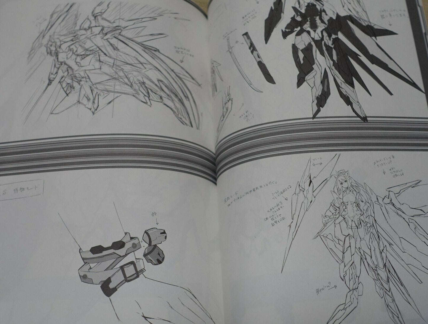 okiura Infinite Stratos Character Designer Design Work Book 