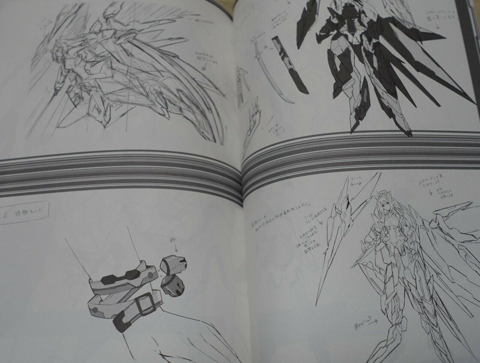 okiura Infinite Stratos Character Designer Design Work Book 