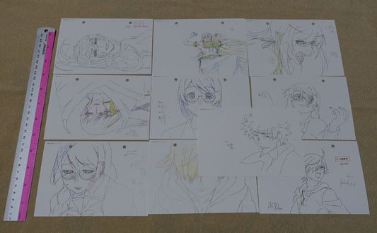 SHAFT Kizumonogatari Mini Print Key Frame Art Sheet Set A Bakemonogatari 
