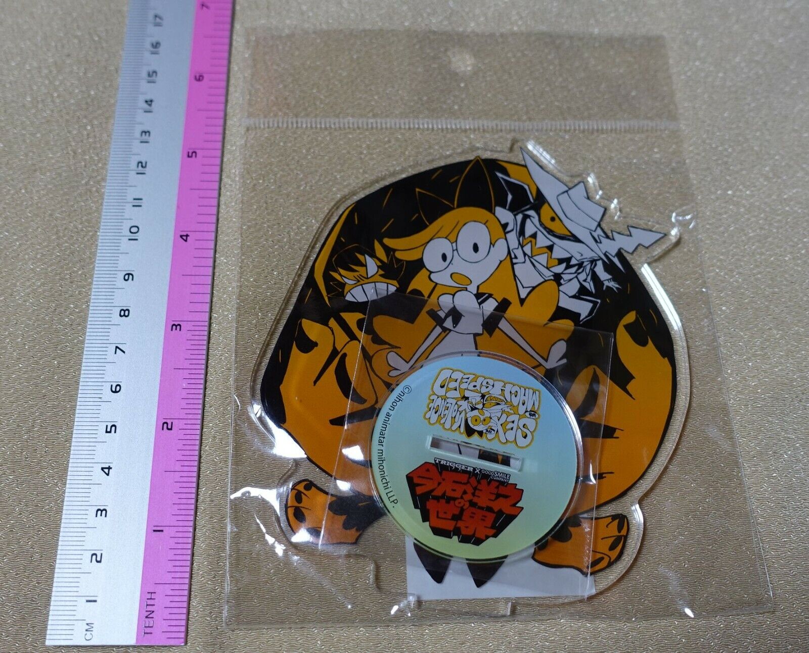 World of Hiroyuki Imaishi Expo Acrylic Stand Figure VIOLENCE with MACHSPEED 