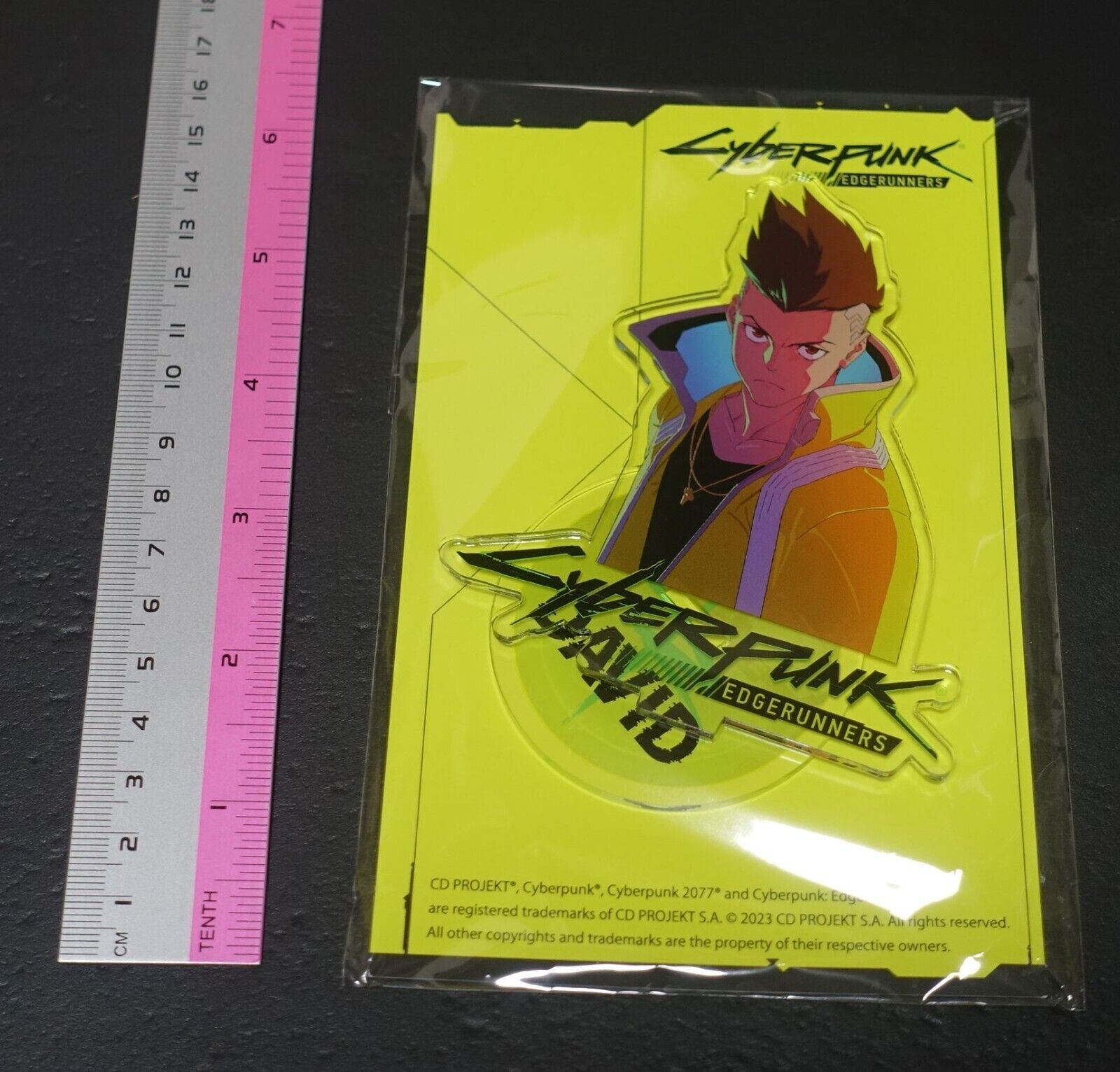 Cyberpunk Edgerunners Exhibition Event Item Acrylic Stand Figure DAVID 