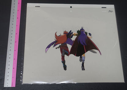Cel & Raw Key Frame Art The Slayers Rina & Naga A6 & B13 Japanese Animation 