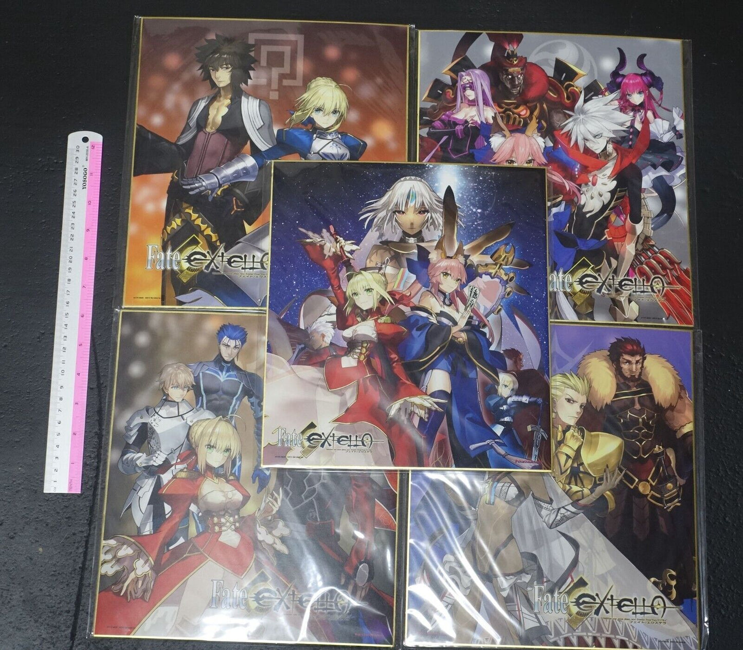Arco Wada Fate Extella Shikishi Art Board 5 Set 