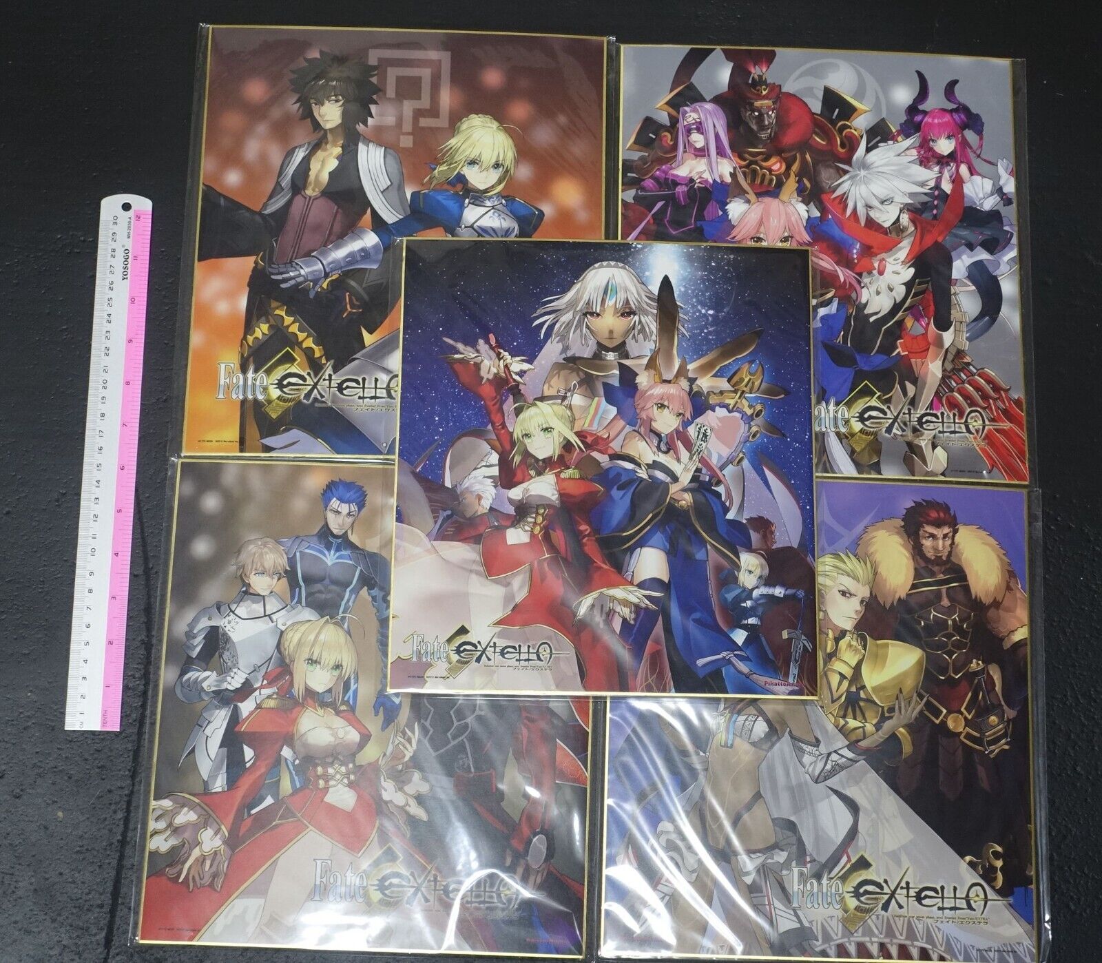 Arco Wada Fate Extella Shikishi Art Board 5 Set 