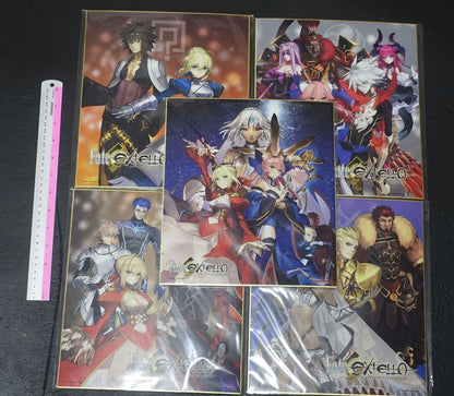 Arco Wada Fate Extella Shikishi Art Board 5 Set 