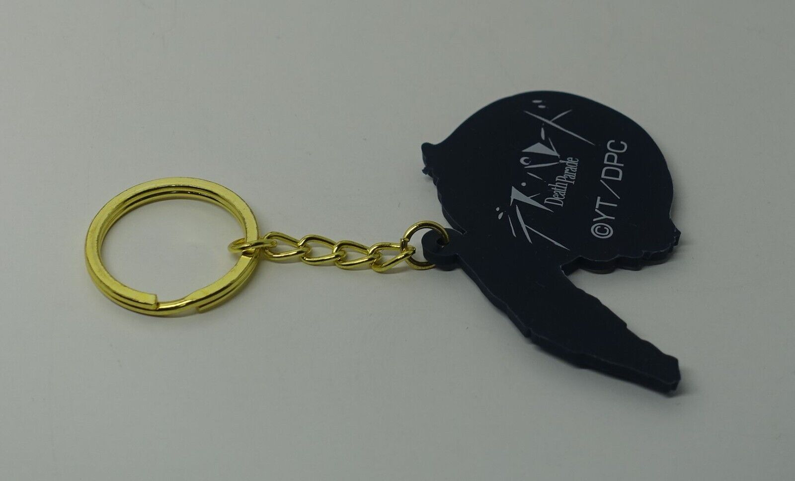 Death Parade Rubber Key Chain Pinched Decim 