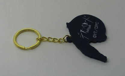 Death Parade Rubber Key Chain Pinched Decim 