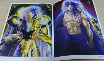 Saultswalt Saint Seiya Animation Staff's Saga & Milo Color Fan Art Book & Goods 