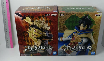 Banpresto Black Clover DXF Figure ASTA Sepia ver & YUNO Statue Set 