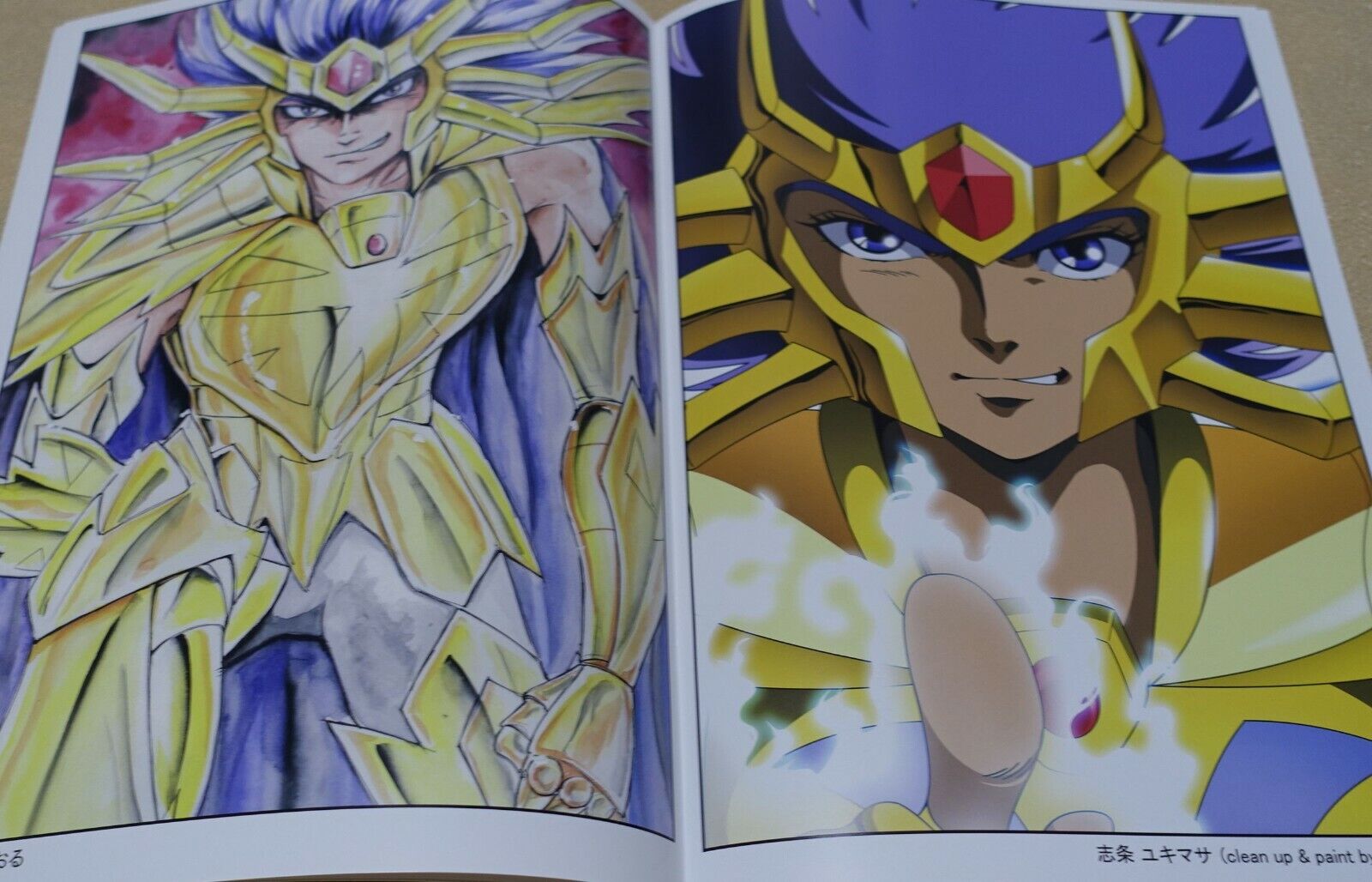 Saultswalt Saint Seiya Animation Staff's Cancer & Pisces Color Fan Art Goods 
