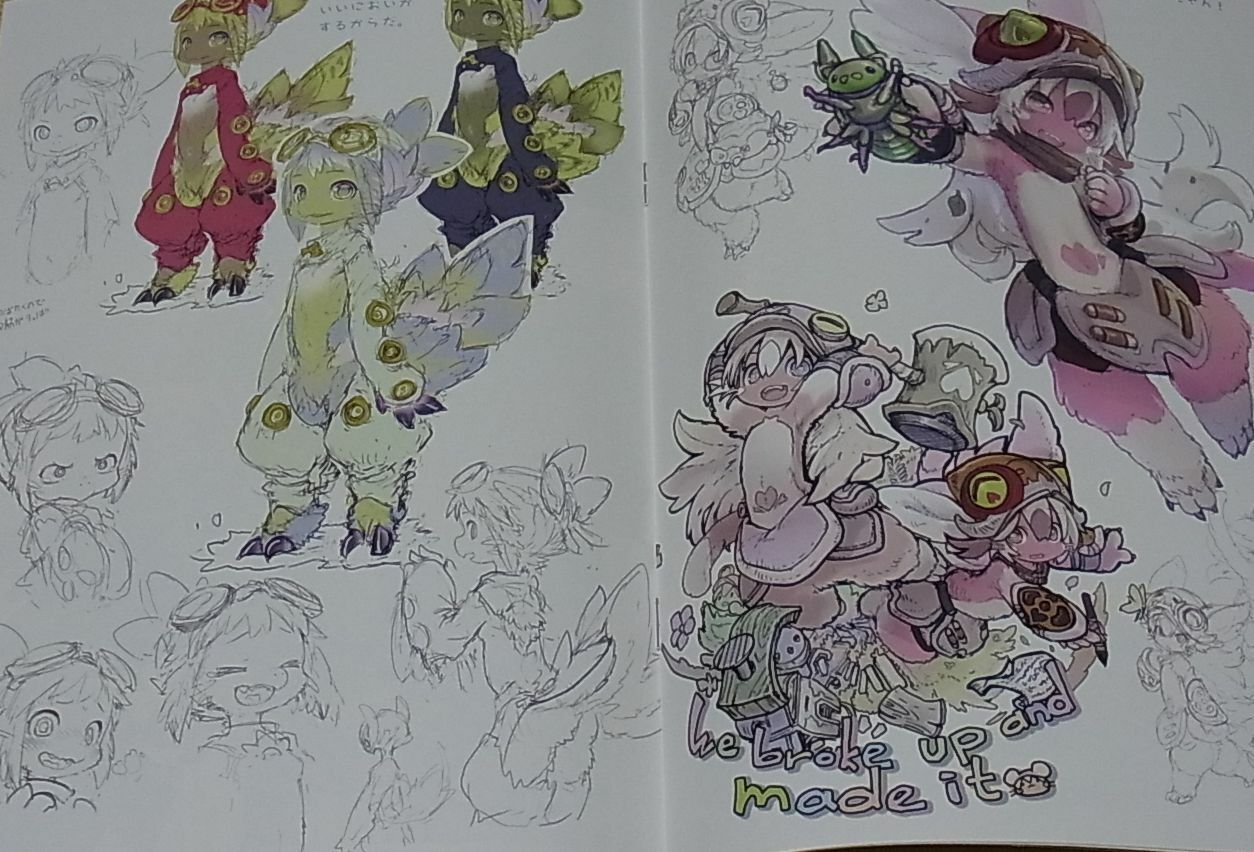 Akihito Tsukushi Color Art Book Doorbeetle Mani MADE IN ABYSS etc C97 