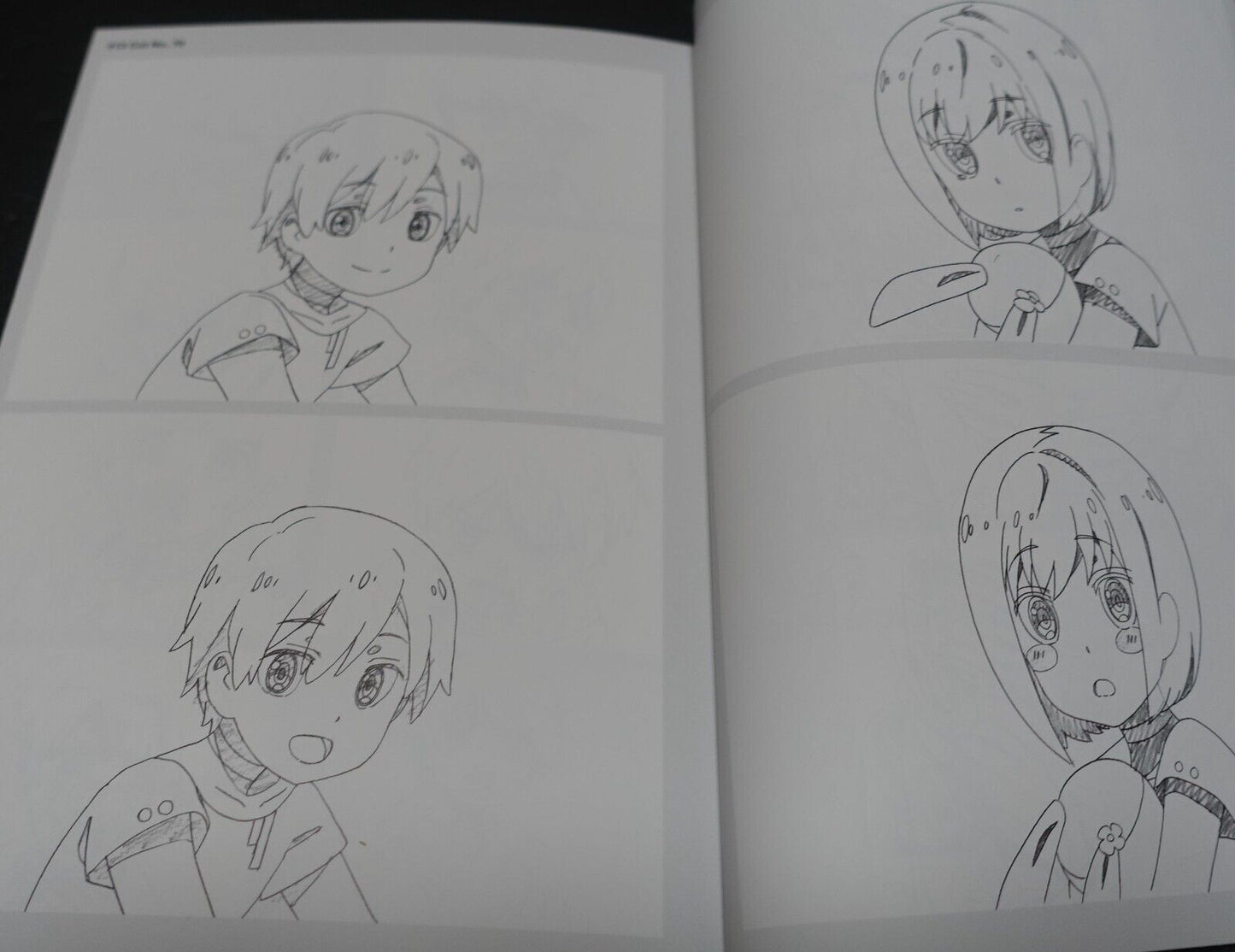 Darling in the Franxx Key Frame Art Book vol.01-04 Se 