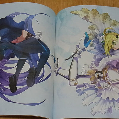 Fate EXTRA material WADA ARCO Illustrations 50 page TYPE-MOON FGO 