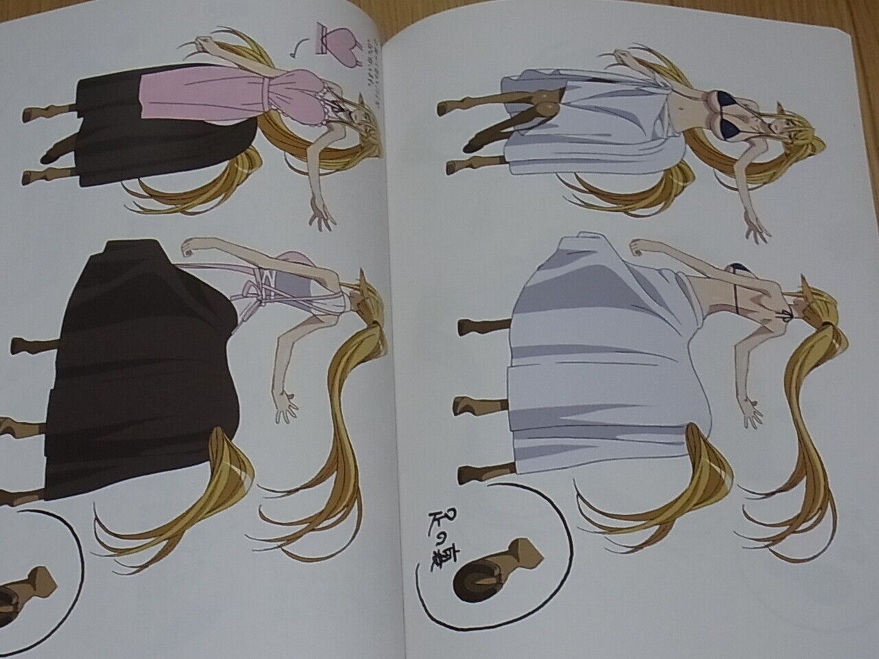 Monster Musume no Iru Nichijou Animation Setting Art Book vol.1-3 complete set 