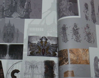 THE ART OF CASTLEVANIA Lord of Shadow Akumajo Characters & Background Art Book 