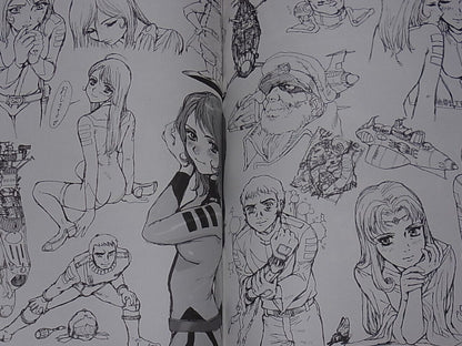Michio Murakawa YAMATO reactive Tribute Fan Art & Comic Book 4th issue 
