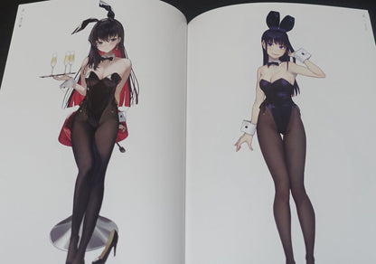 GAKAKU Original Bunny Girl Art Book BUNNY HONEY BUNNY STANDING BUNNY 1 & 2 