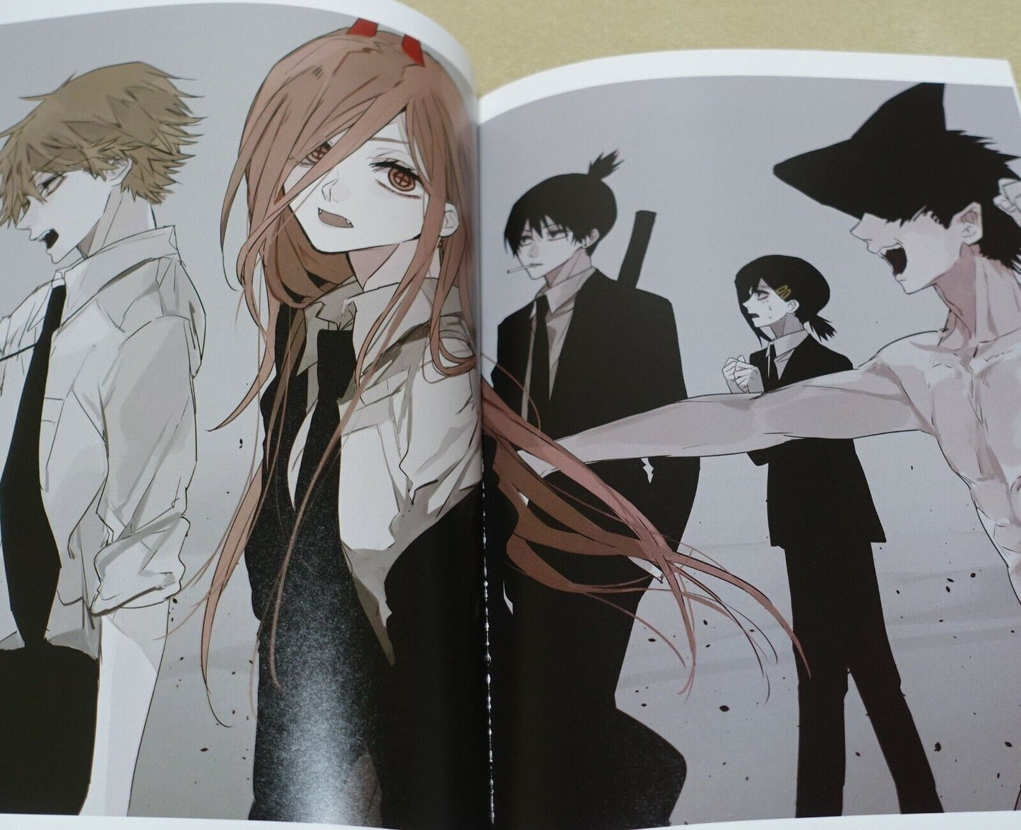 ebanoniwa Chainsaw Man Color Fan Art Book Gimme a fix. 