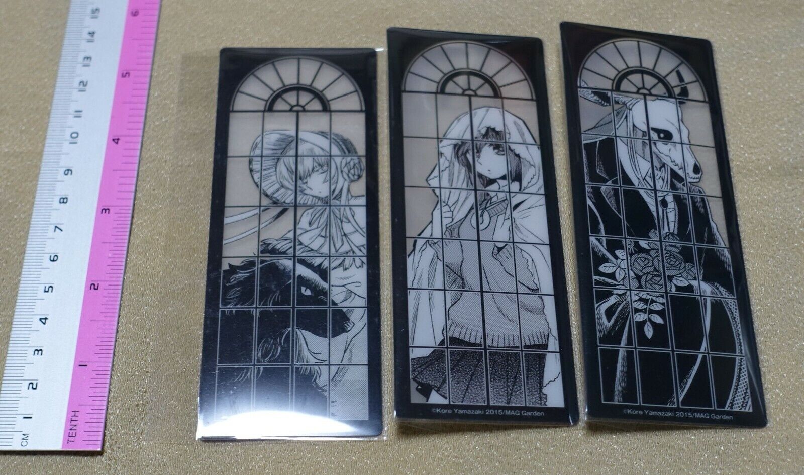 Kore Yamazaki The Ancient Magus Bride PVC Bookmark & Paper Coaster Set 