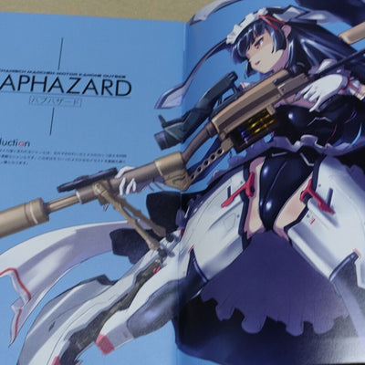 Nenchi Original Mechanic & Girls Color Art Book HAPHAZARD 