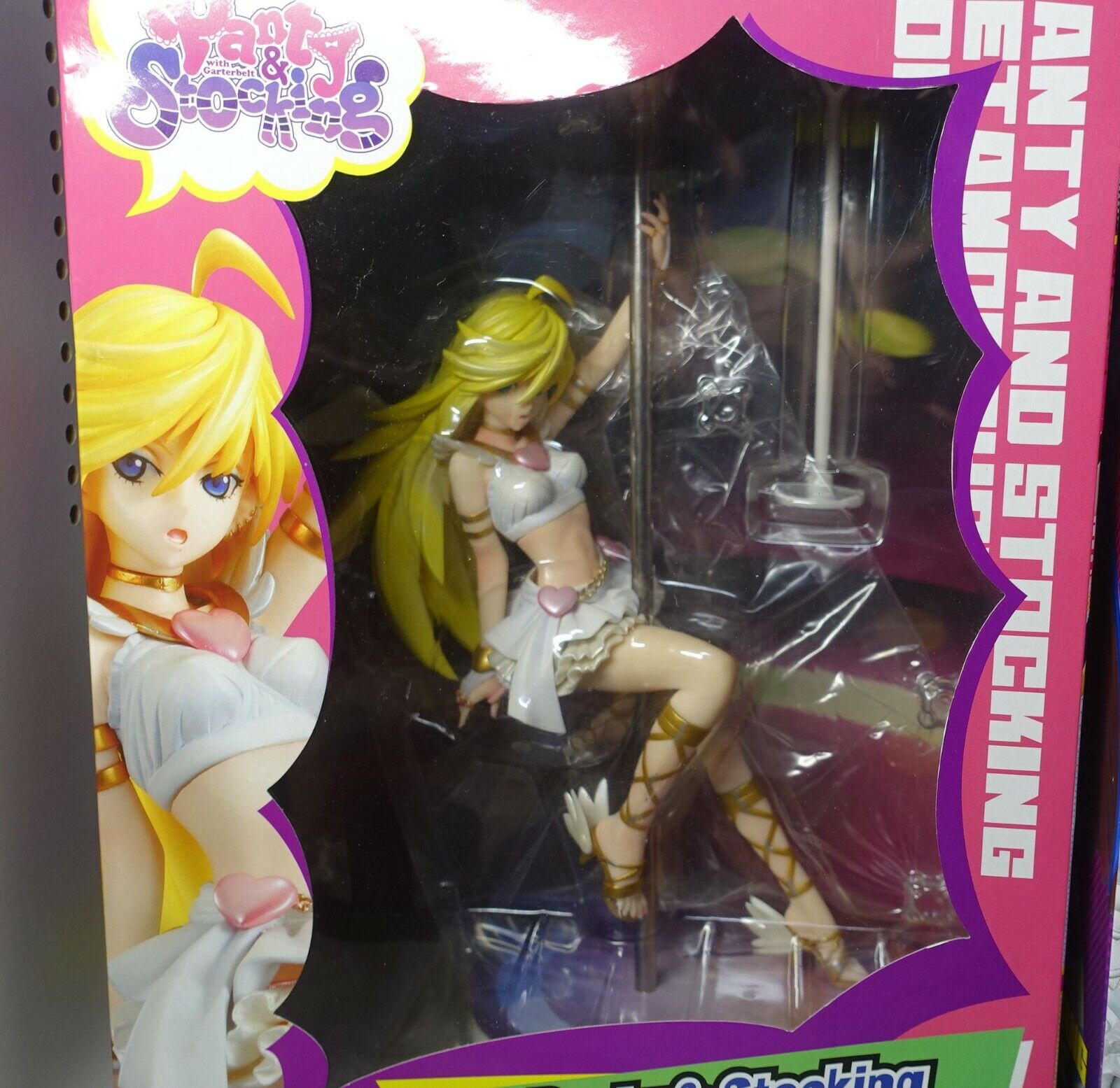 Panty and Stocking Metamorphose Edition Pole Dancing Figure Statue Set 